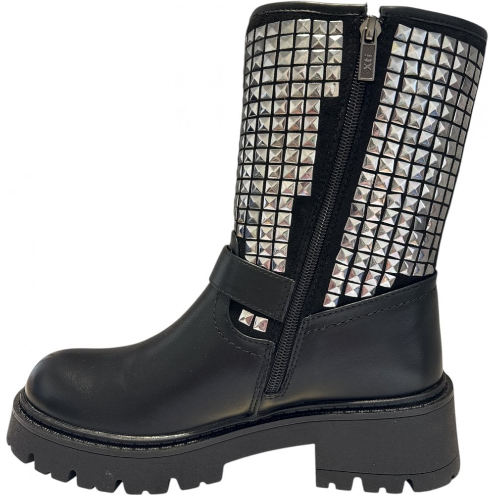Xti 144472 Black Biker Boots