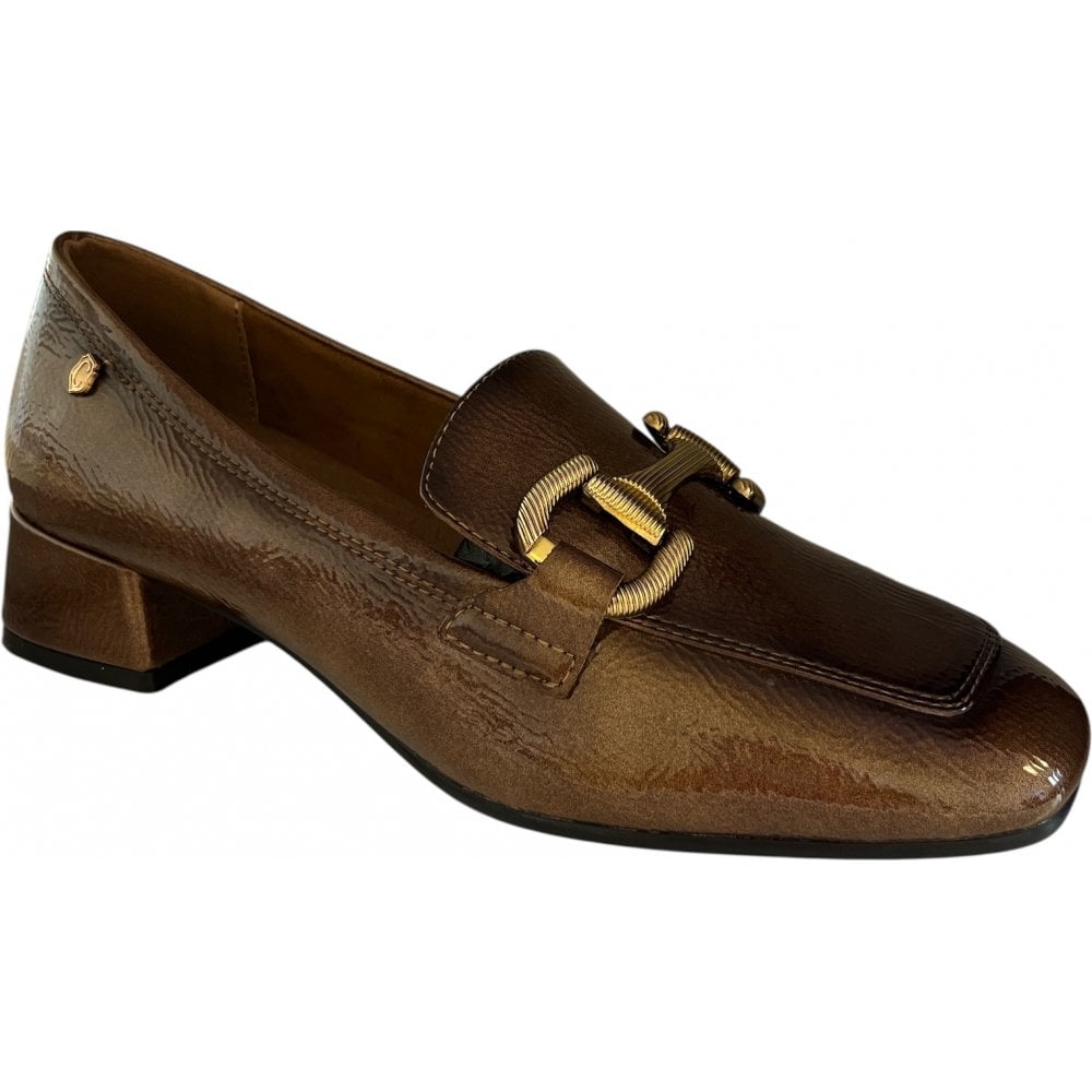 Carmela 162539 Brown Patent Loafers