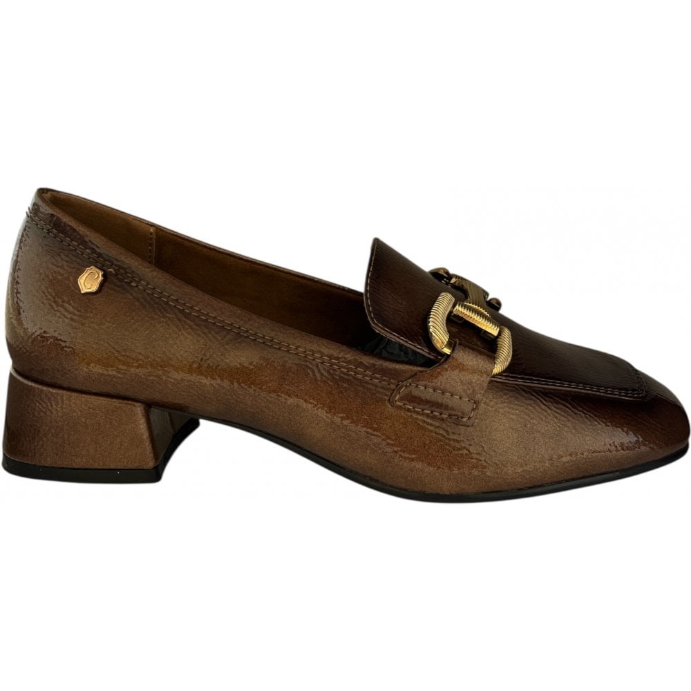 Carmela 162539 Brown Patent Loafers