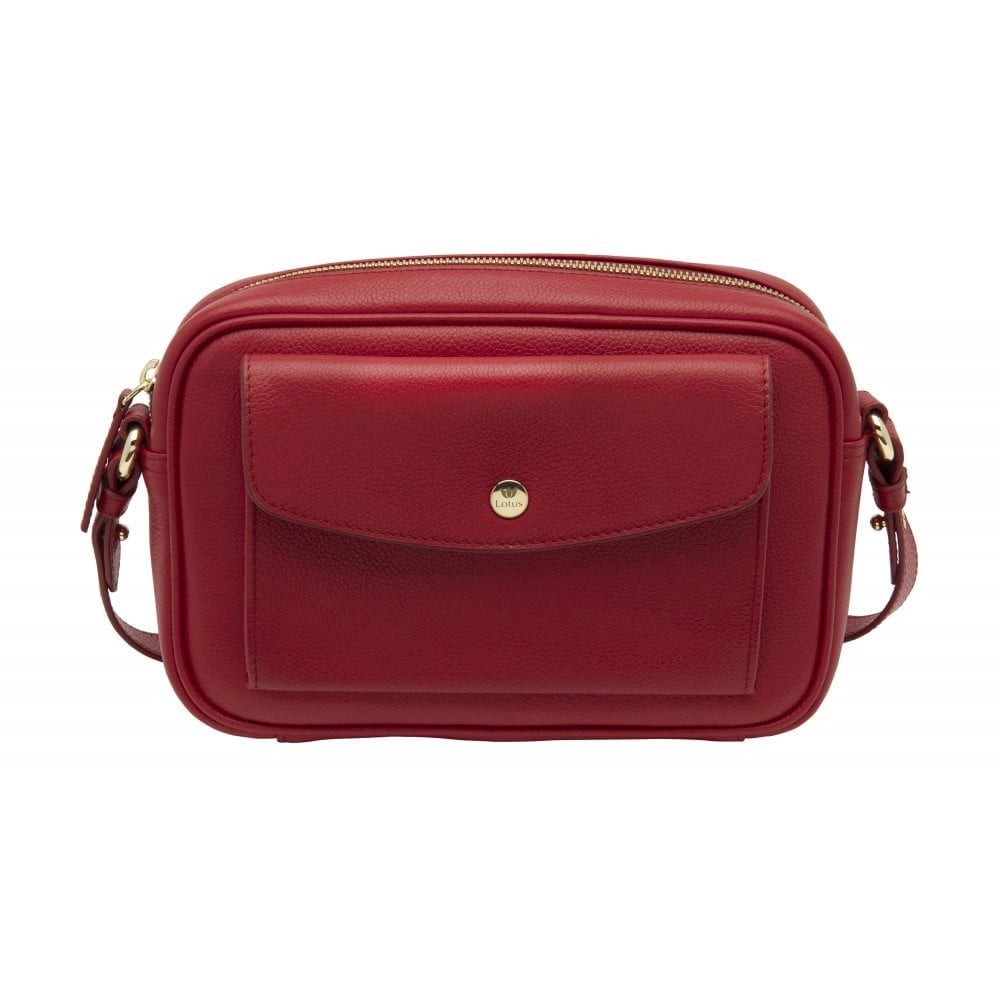 Lotus Vardy Red Leather Handbag