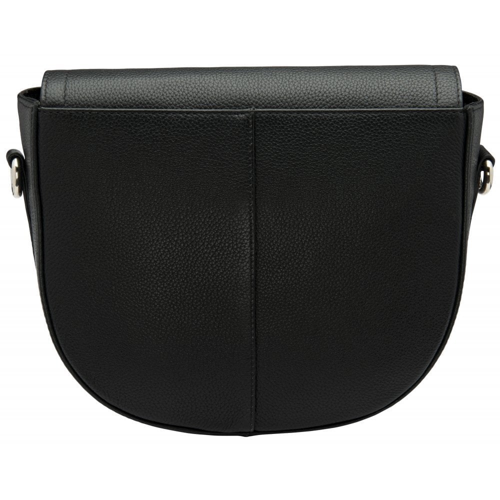 Lotus Ambra Black Leather Handbag