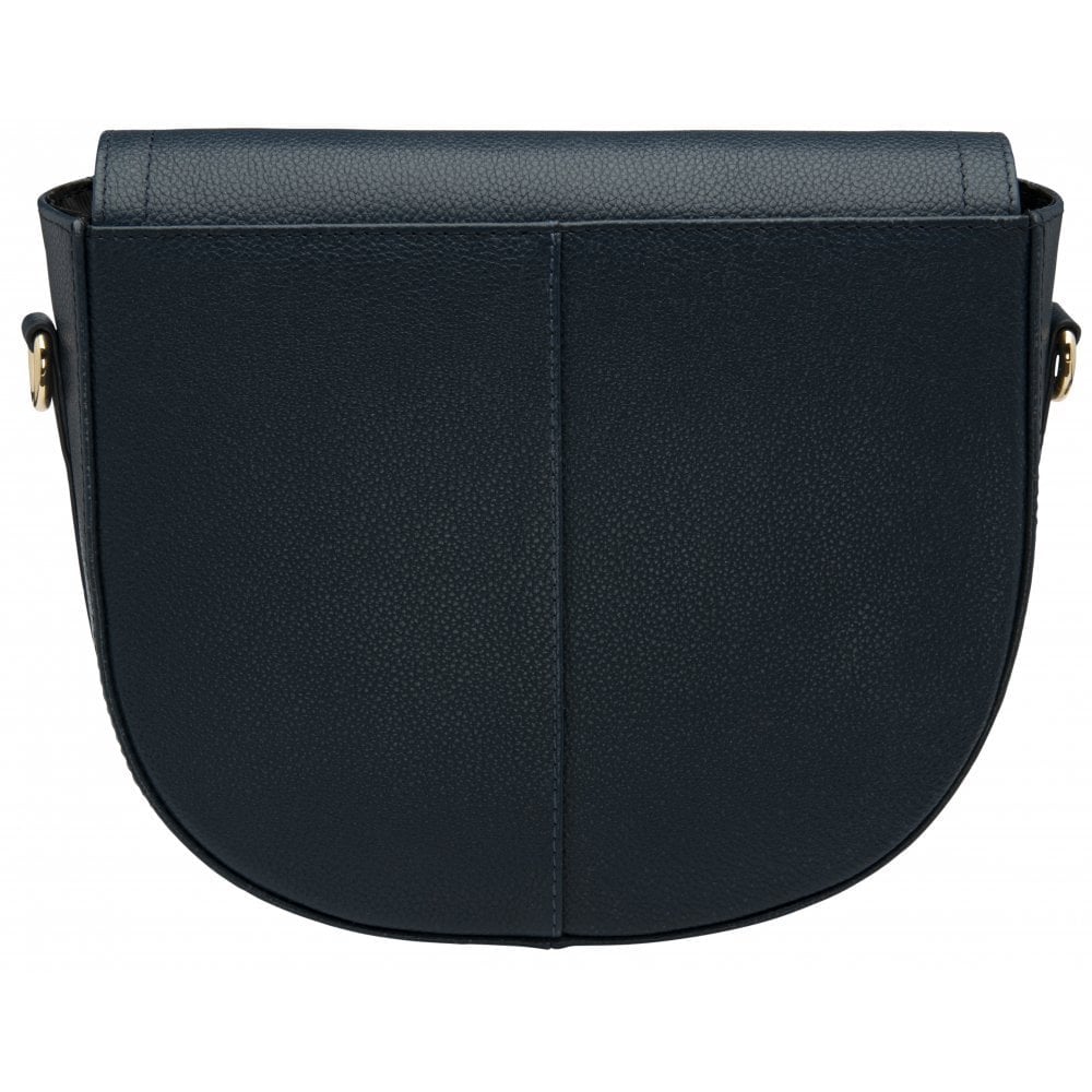 Lotus Ambra Navy Leather Handbag