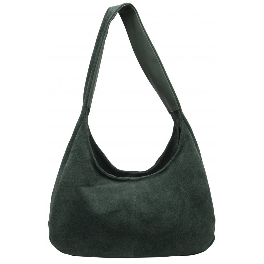 Lotus Francina Green Suede Handbag