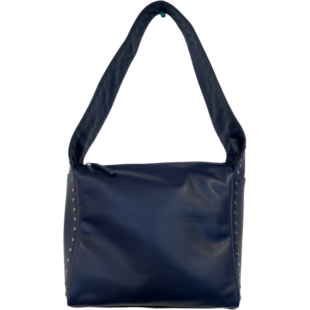 Lotus Colette Navy Leather Handbag