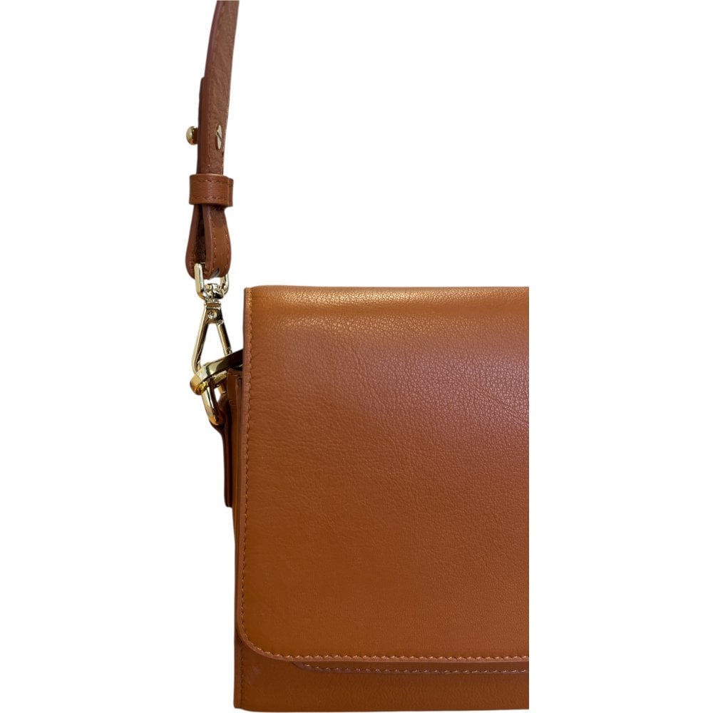 Lotus Manon Tan Leather Handbag