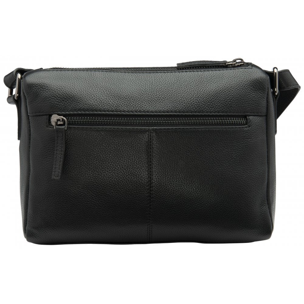 Lotus Ida Black Leather Handbag