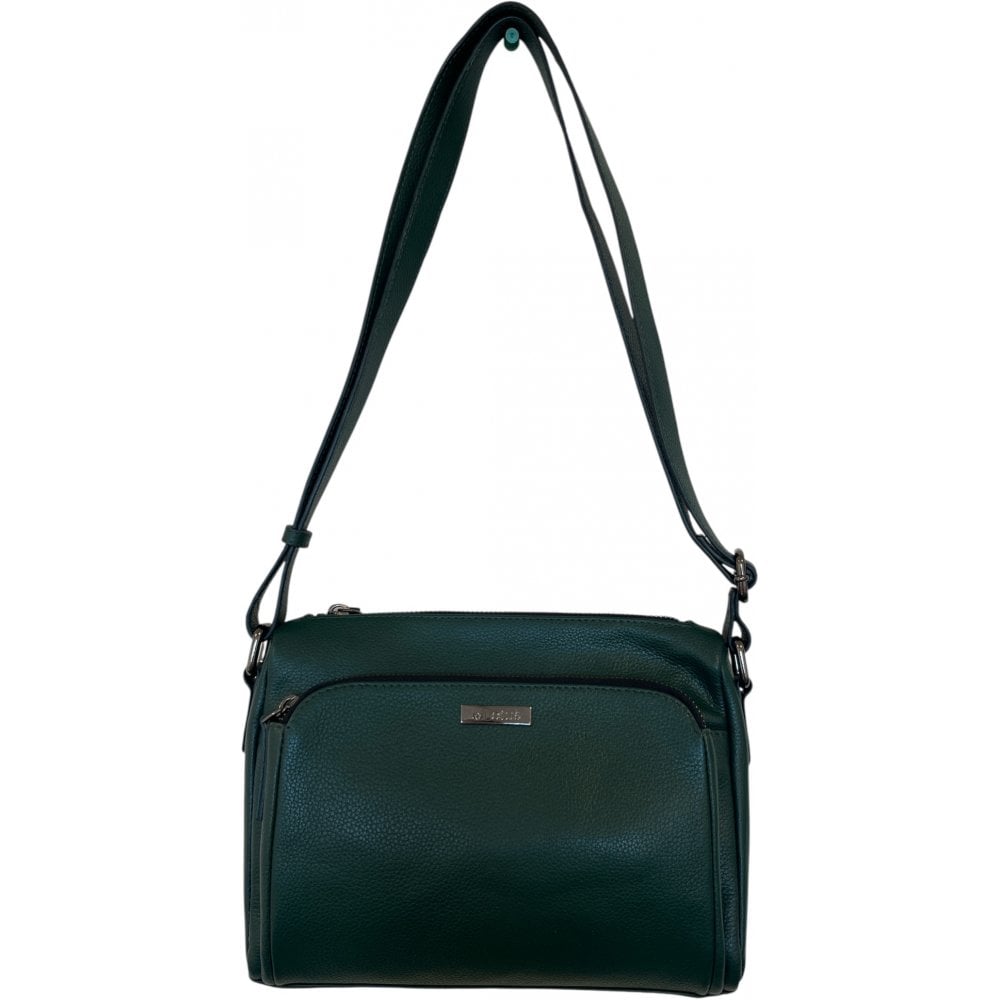 Lotus Ida Green Leather Handbag