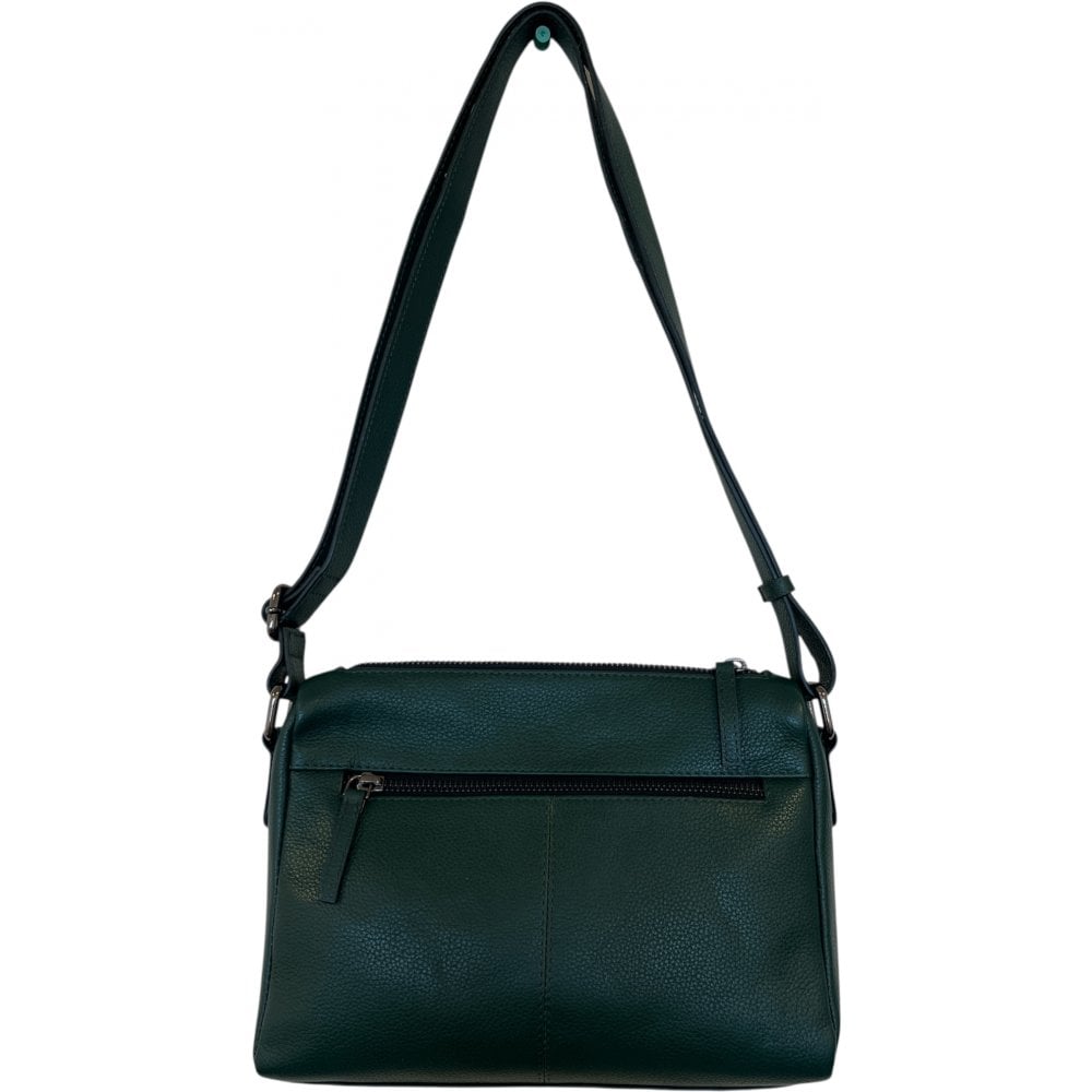 Lotus Ida Green Leather Handbag
