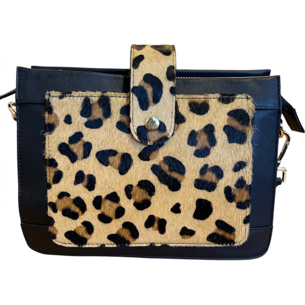 Lotus Lotus Black Leather Handbag