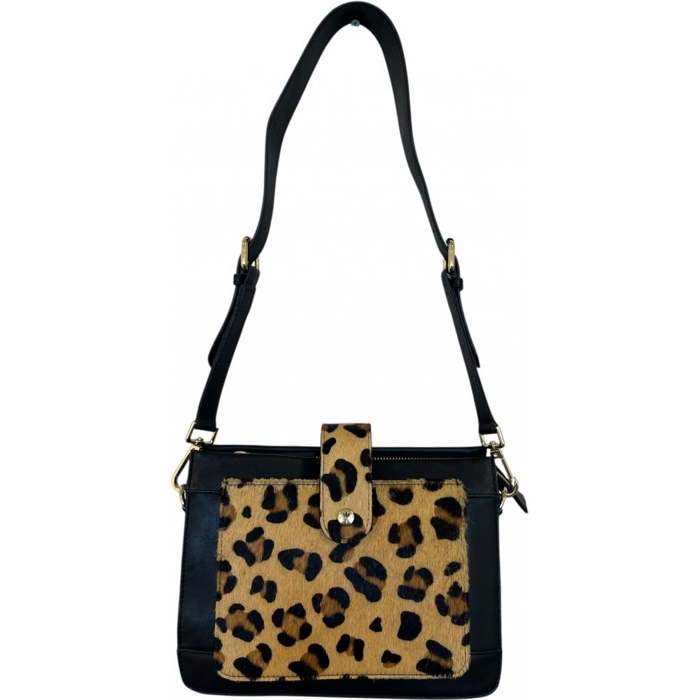 Lotus Lotus Black Leather Handbag