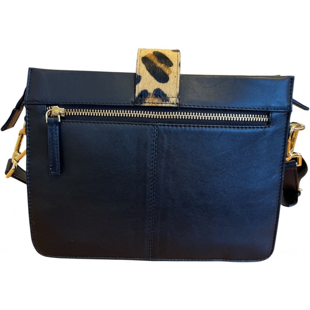 Lotus Lotus Black Leather Handbag