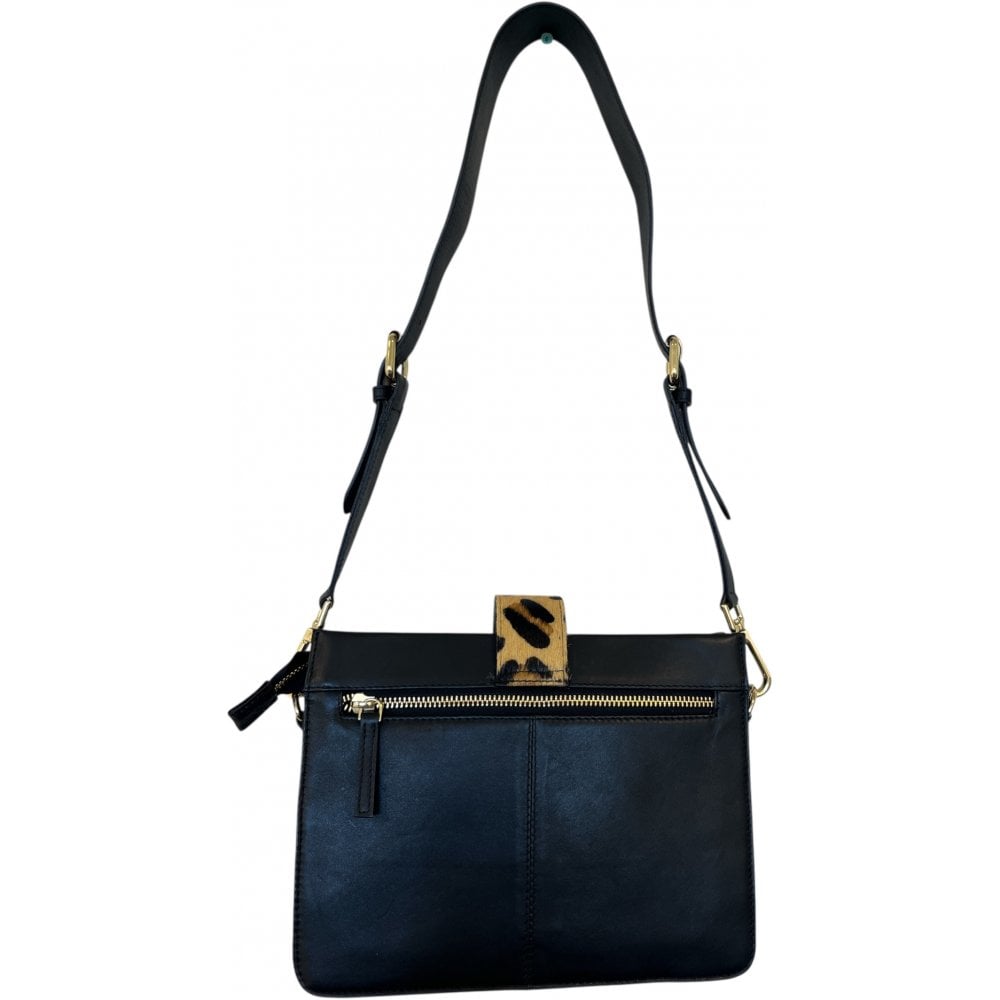Lotus Lotus Black Leather Handbag