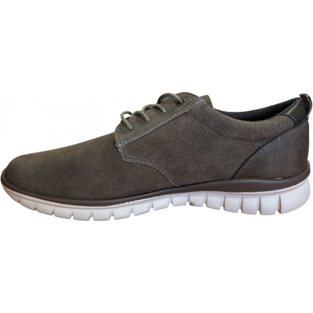 Xti 14467401 Men's Taupe Lace-up Casual Shoes