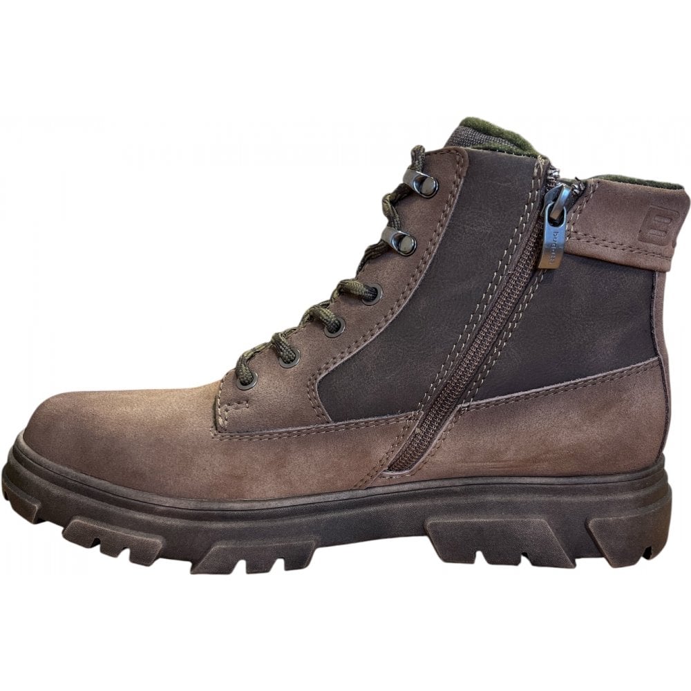 Bugatti Amos Men's Taupe Lace-Up Boots