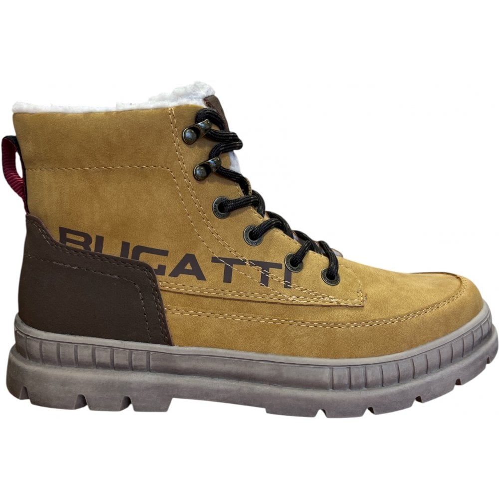 Bugatti Pallario Mens Beige Boots
