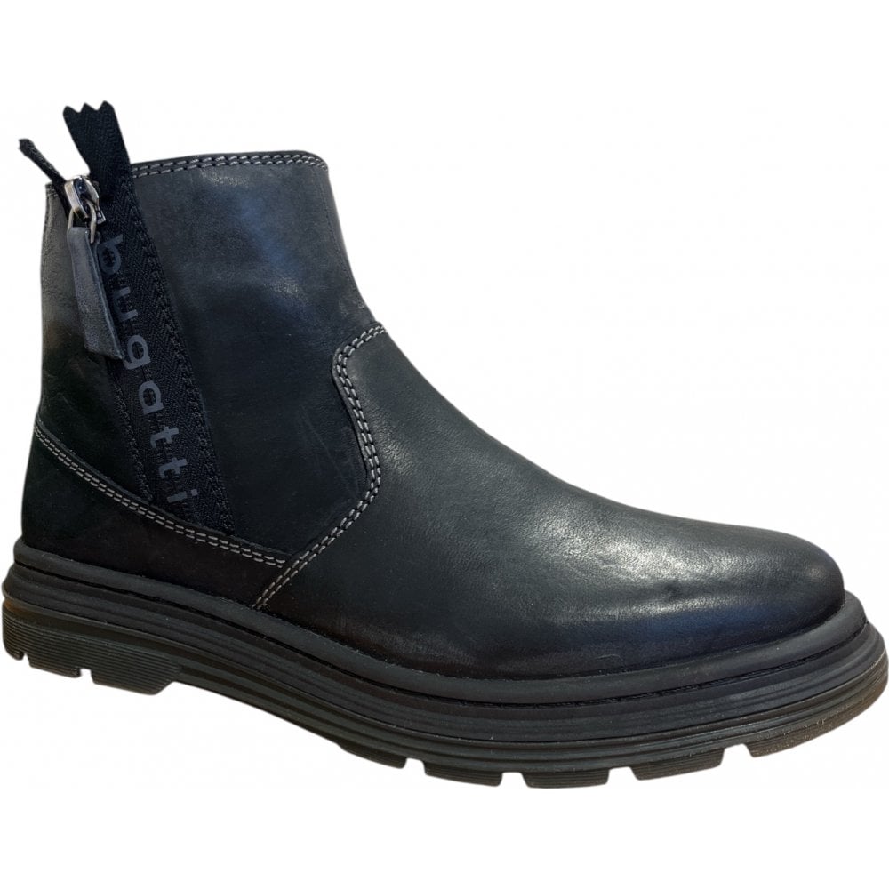 Bugatti Drake Men's Black Boots