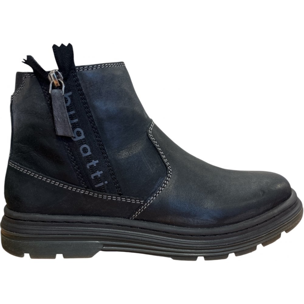 Bugatti Drake Men's Black Boots