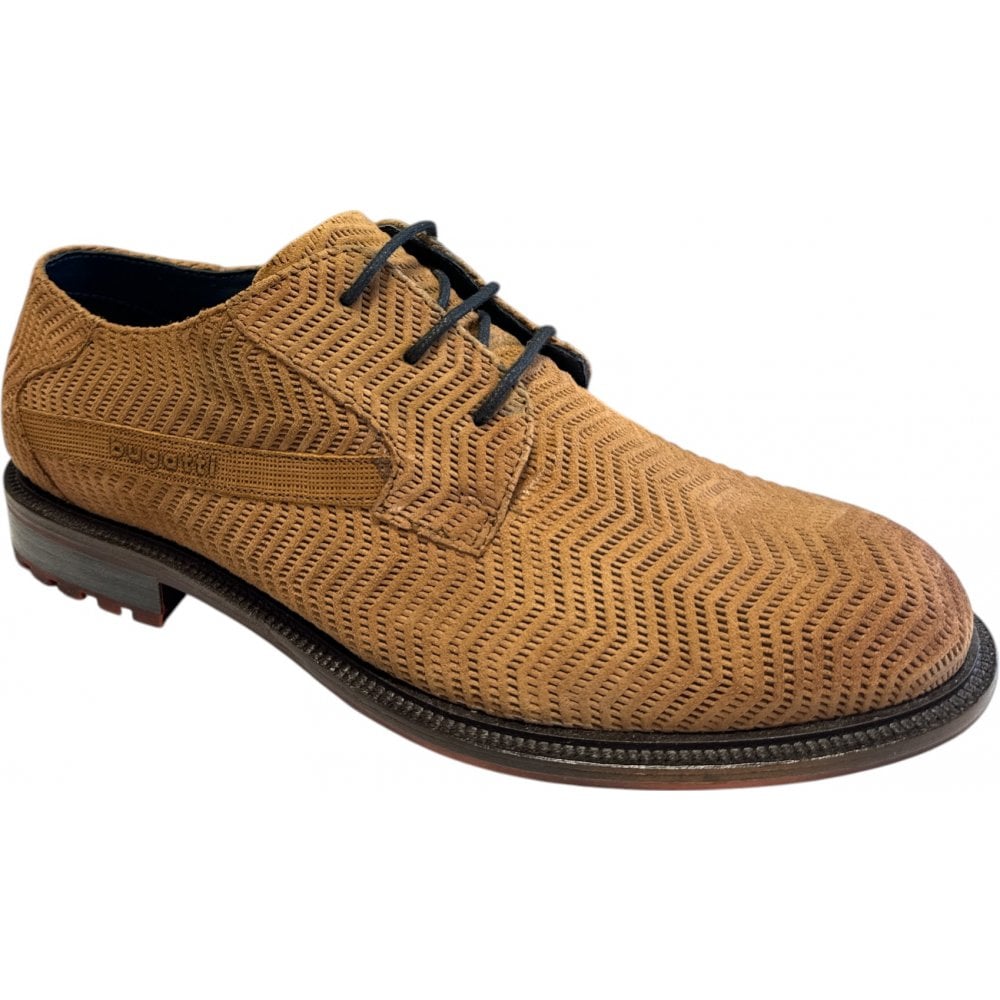 Bugatti Bonifacio Men's Light Brown Lace-Up Shoes