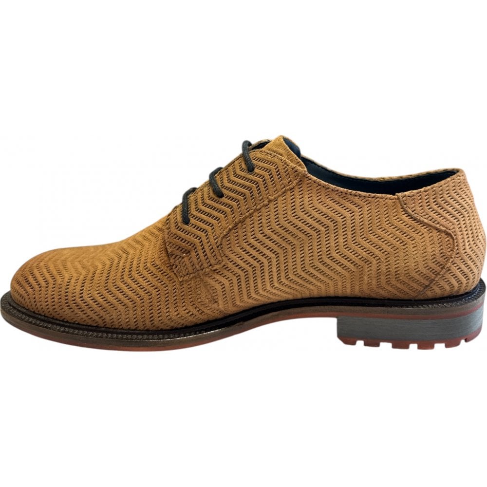 Bugatti Bonifacio Men's Light Brown Lace-Up Shoes