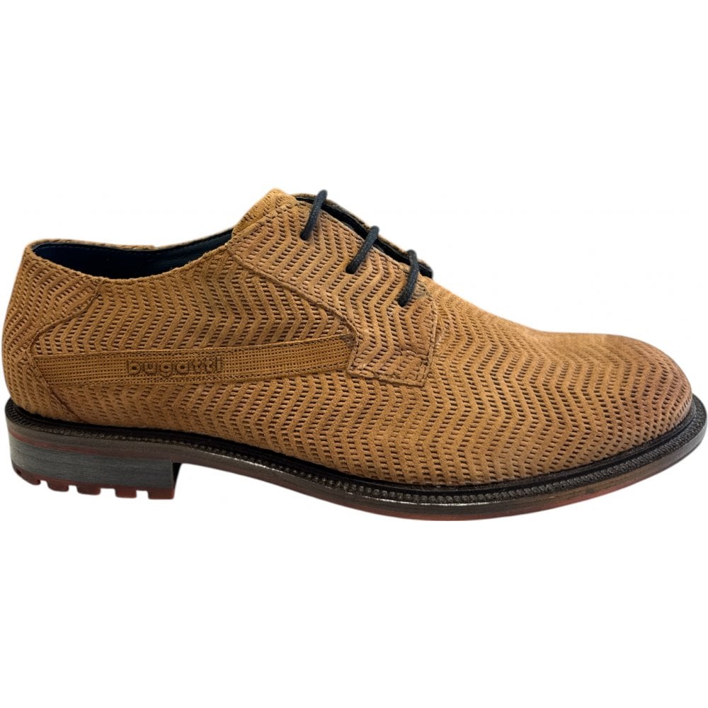 Bugatti Bonifacio Men's Light Brown Lace-Up Shoes