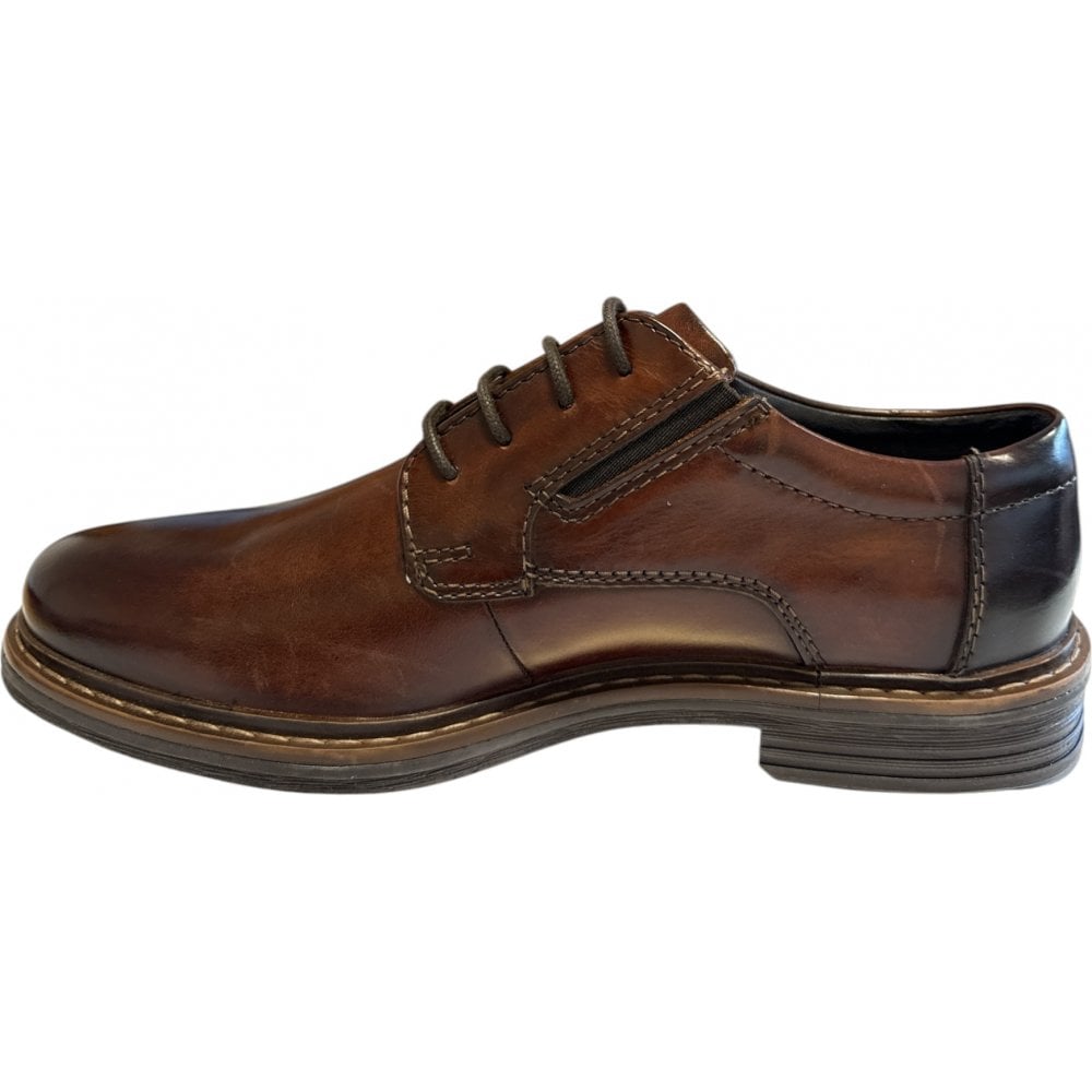 Bugatti Rigalo Evo Brown Leather Lace-Up Shoes