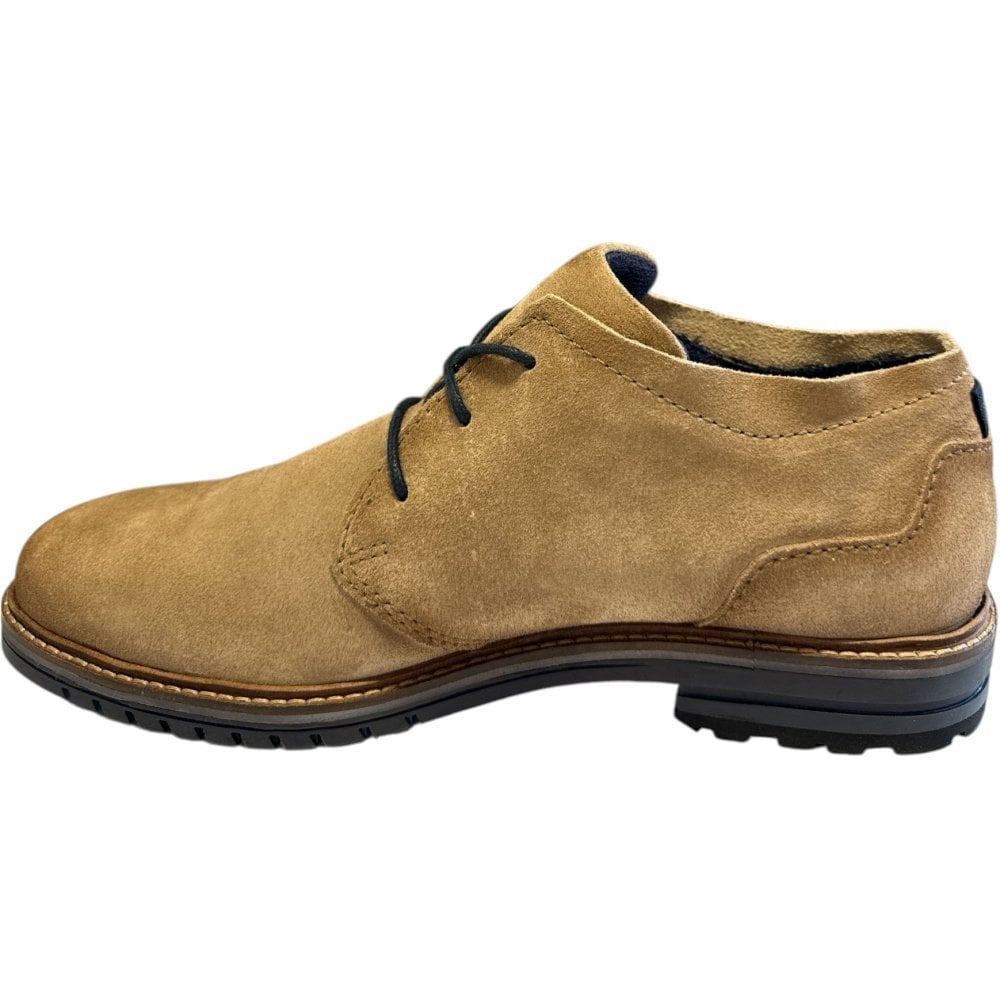 Bugatti Canto Men's Sand Suede Lace-Up Shoes