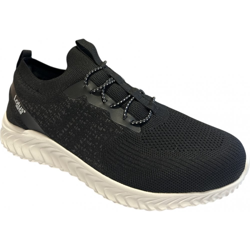 LotusCadiz Black Lightweight Trainers