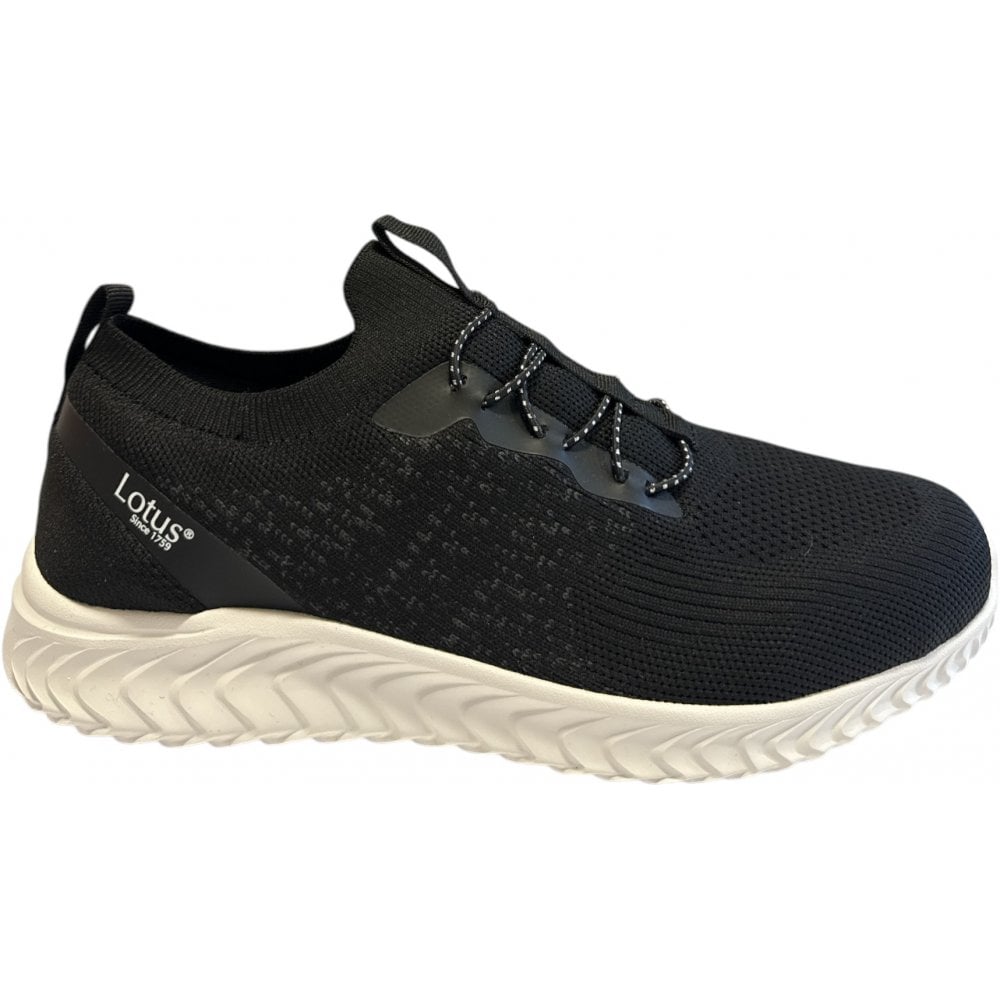 LotusCadiz Black Lightweight Trainers