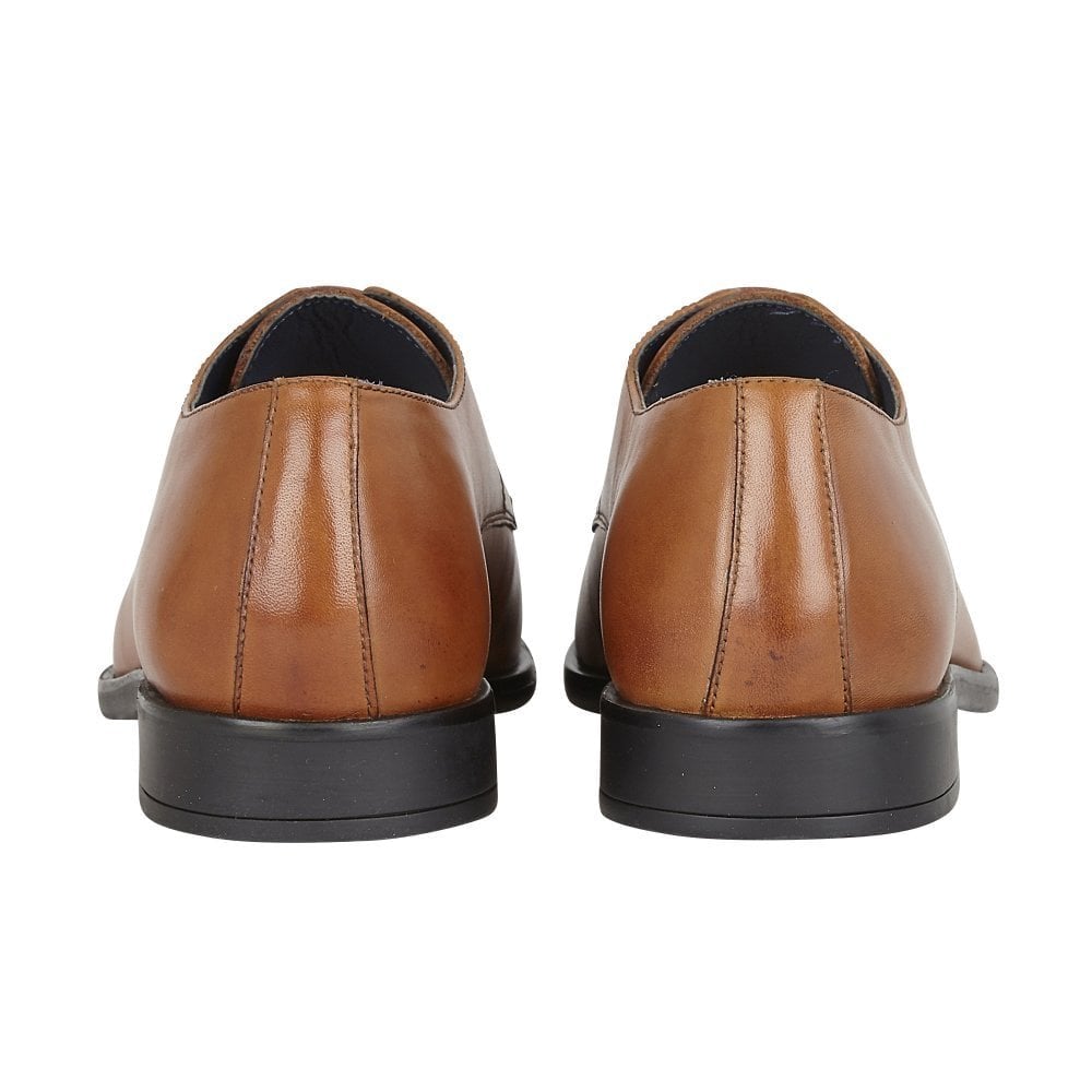 Lotus Ivan Tan Leather Lace-Up Derby Shoes
