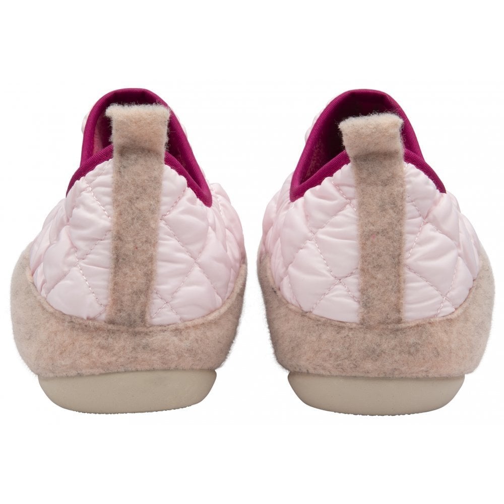 Lotus Alondra Pink Quilted Slippers