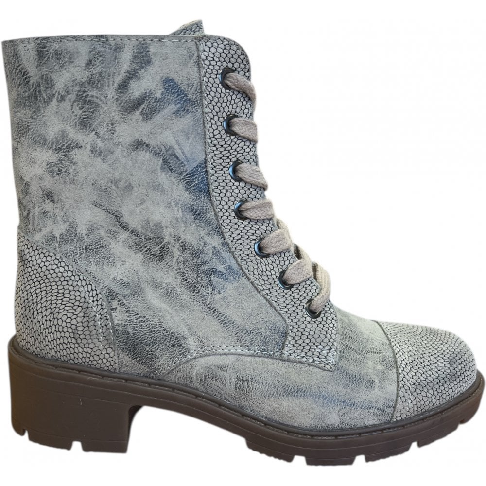 Adesso Lindy Natural Jazz Leather Ankle Boots