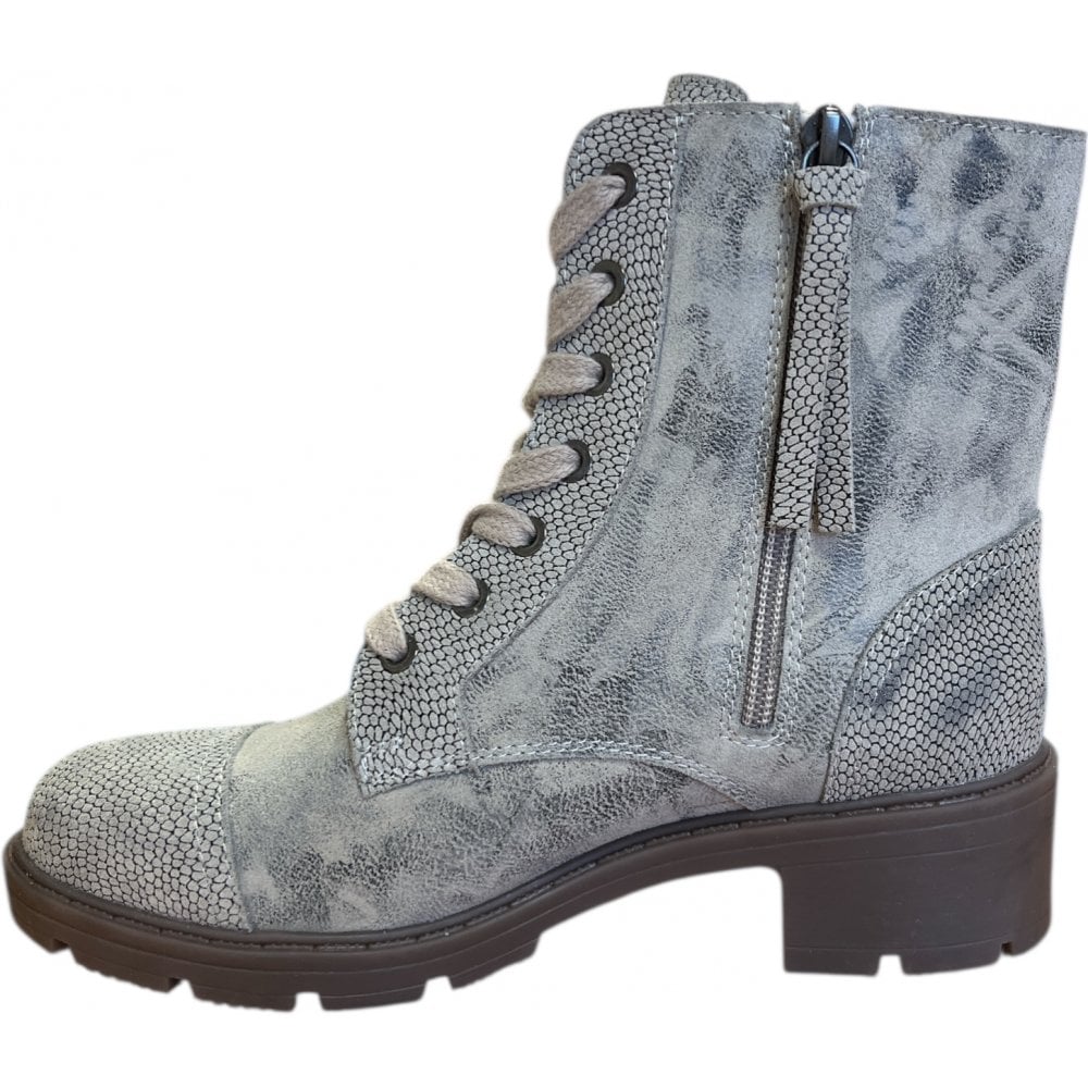 Adesso Lindy Natural Jazz Leather Ankle Boots
