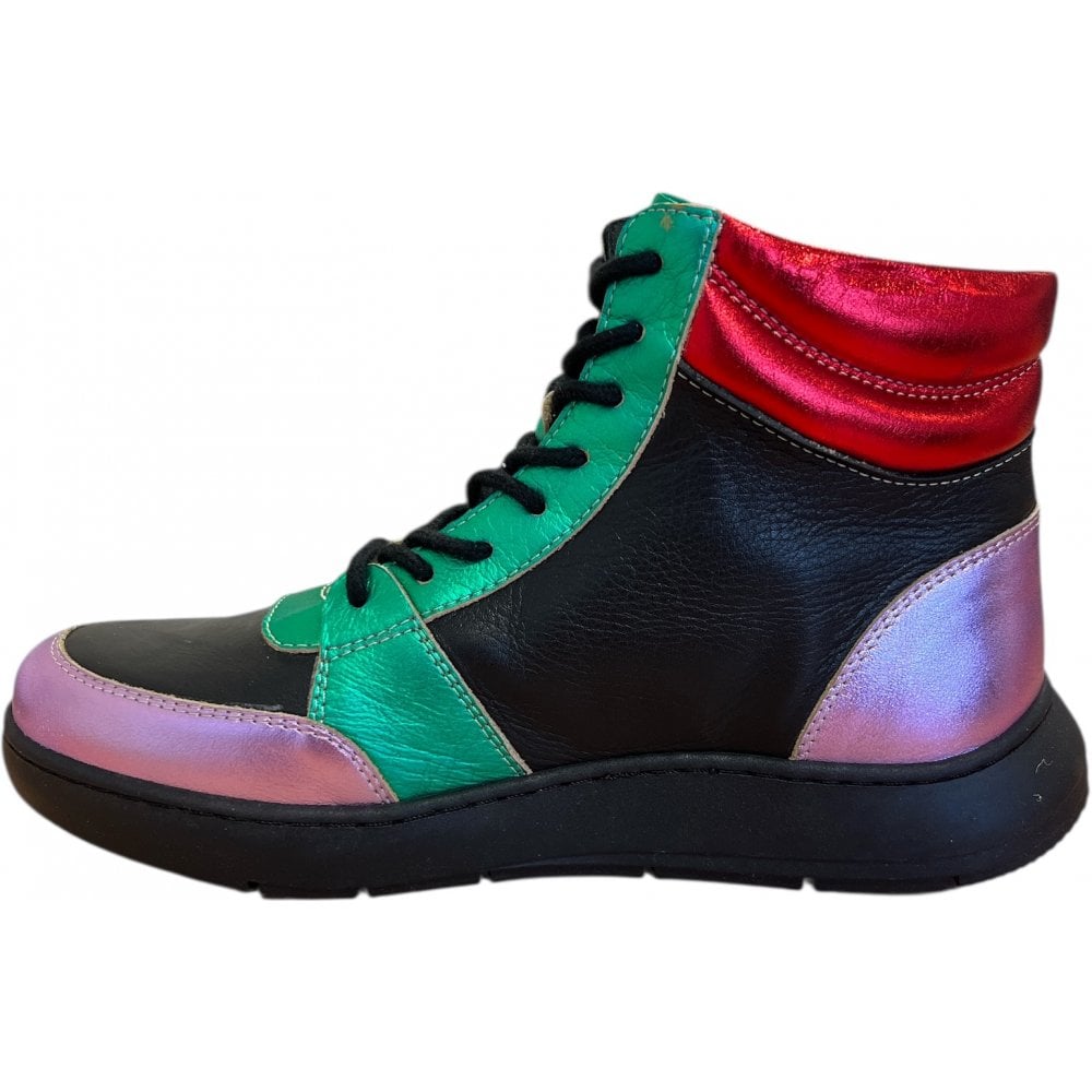 Adesso Tawny Volcanic Bloom Leather Boots