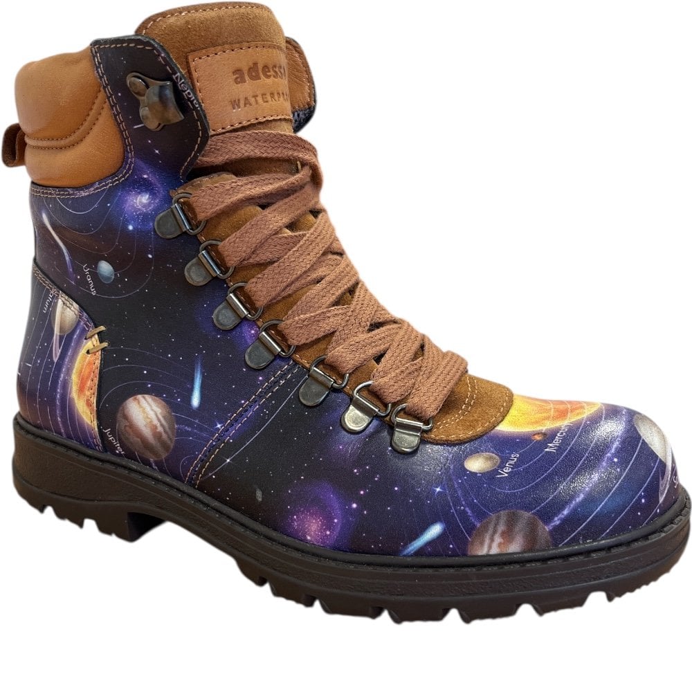 Adesso Marley Planets Waterproof Ankle Boots