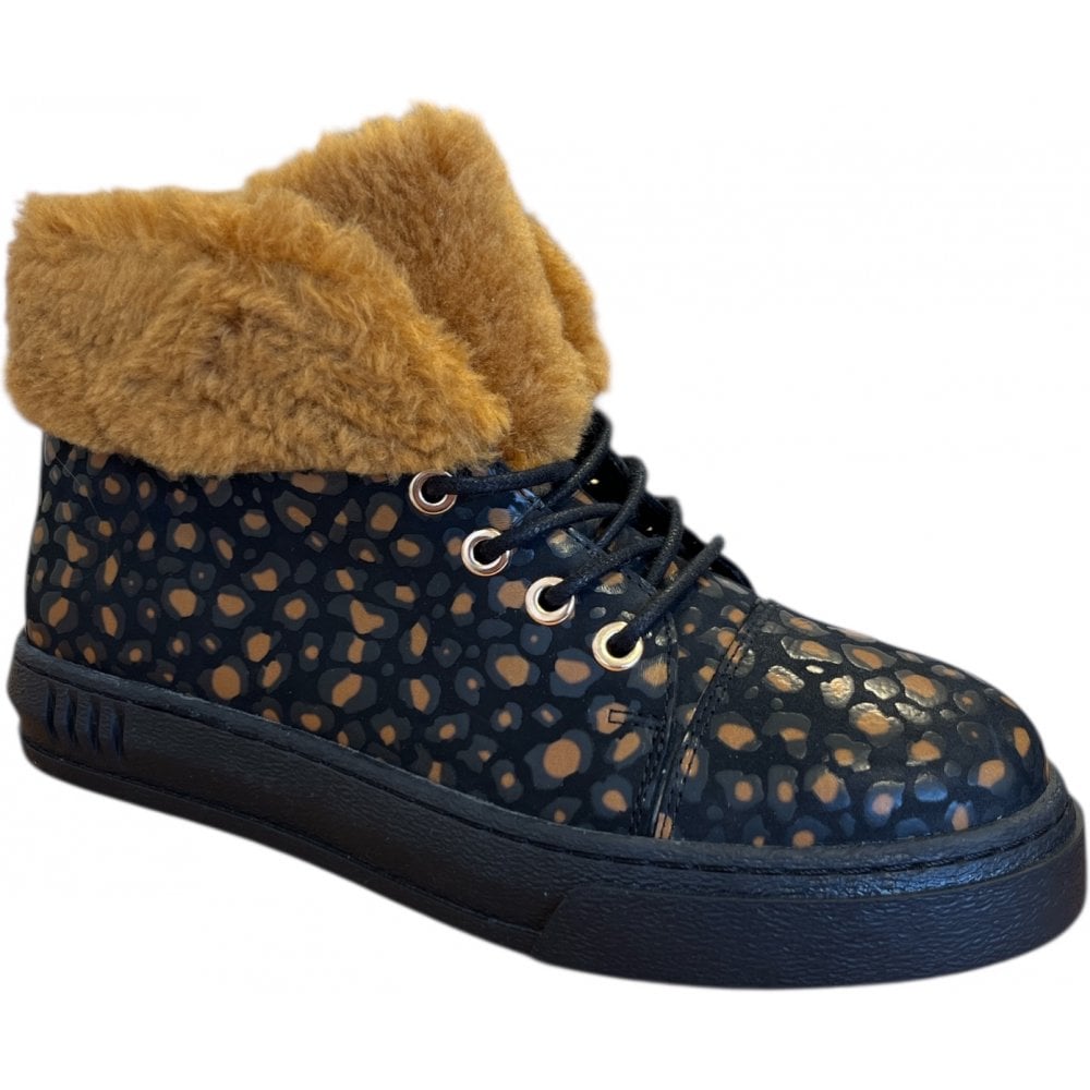 Adesso Aloe Treacle Toffee Leather Ankle Boots