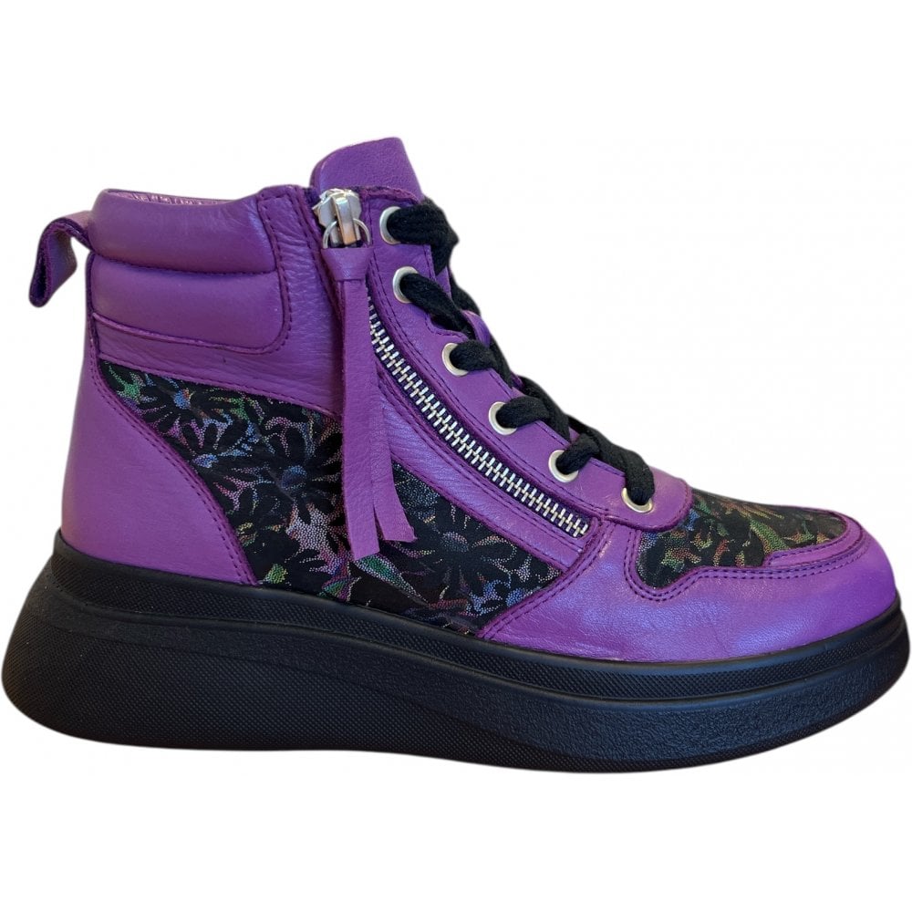 Adesso Jasper Violet Haze Leather Boots