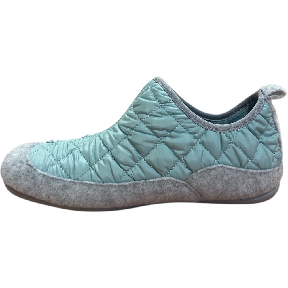 Lotus Alondra Light Green Quilted Slippers