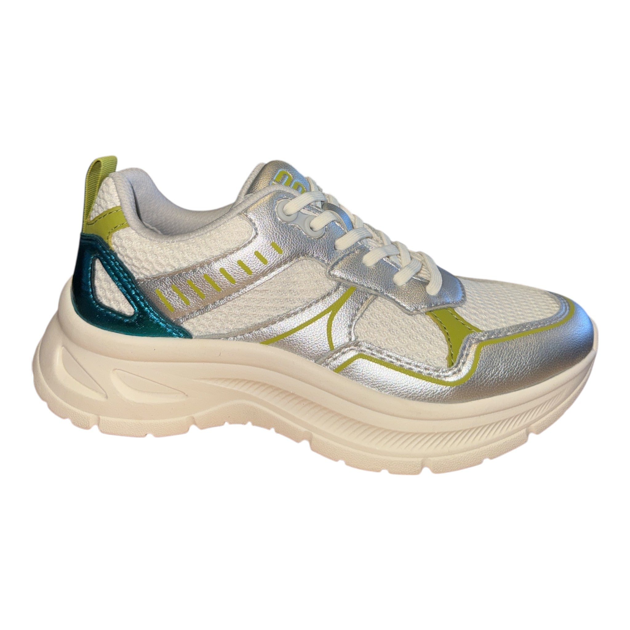 Bagatt Lan Silver Trainers