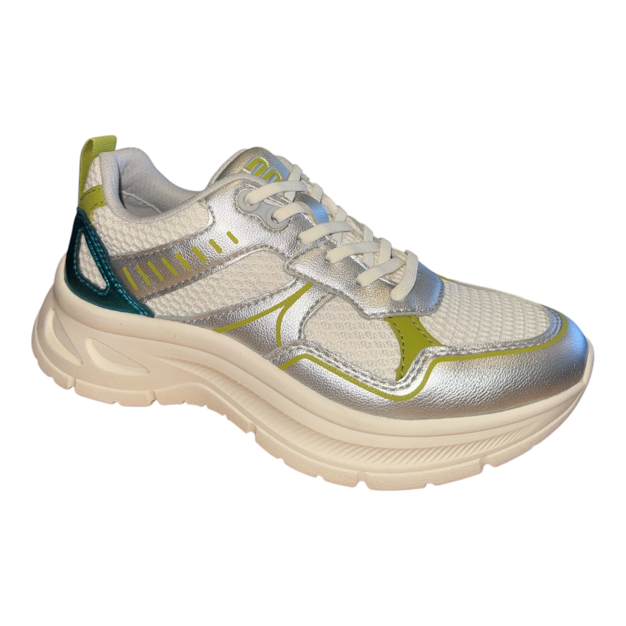 Bagatt Lan Silver Trainers