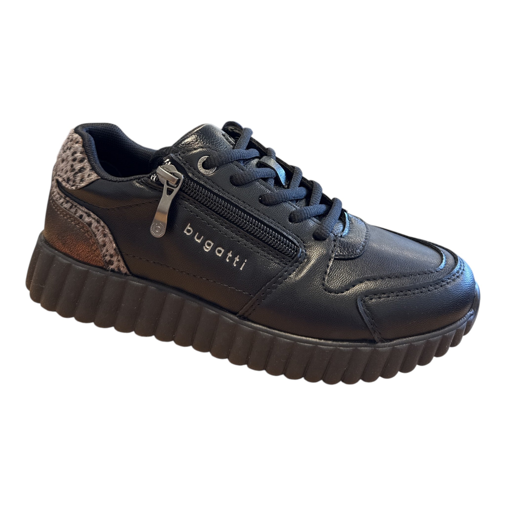 Bagatt Carini Black Trainers