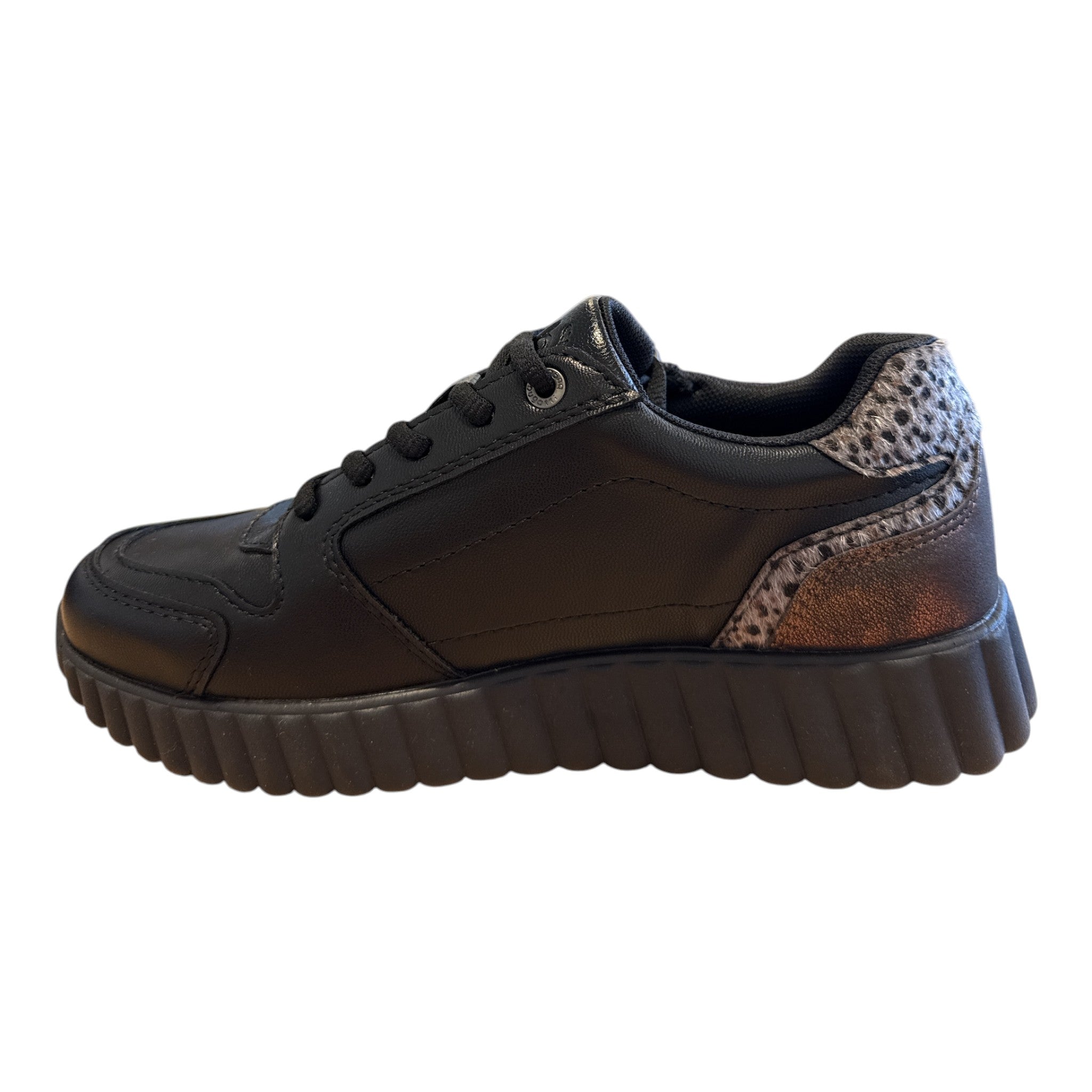 Bagatt Carini Black Trainers