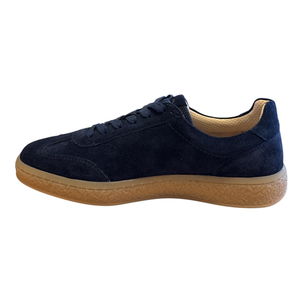 Bagatt Staz Navy Suede Trainers