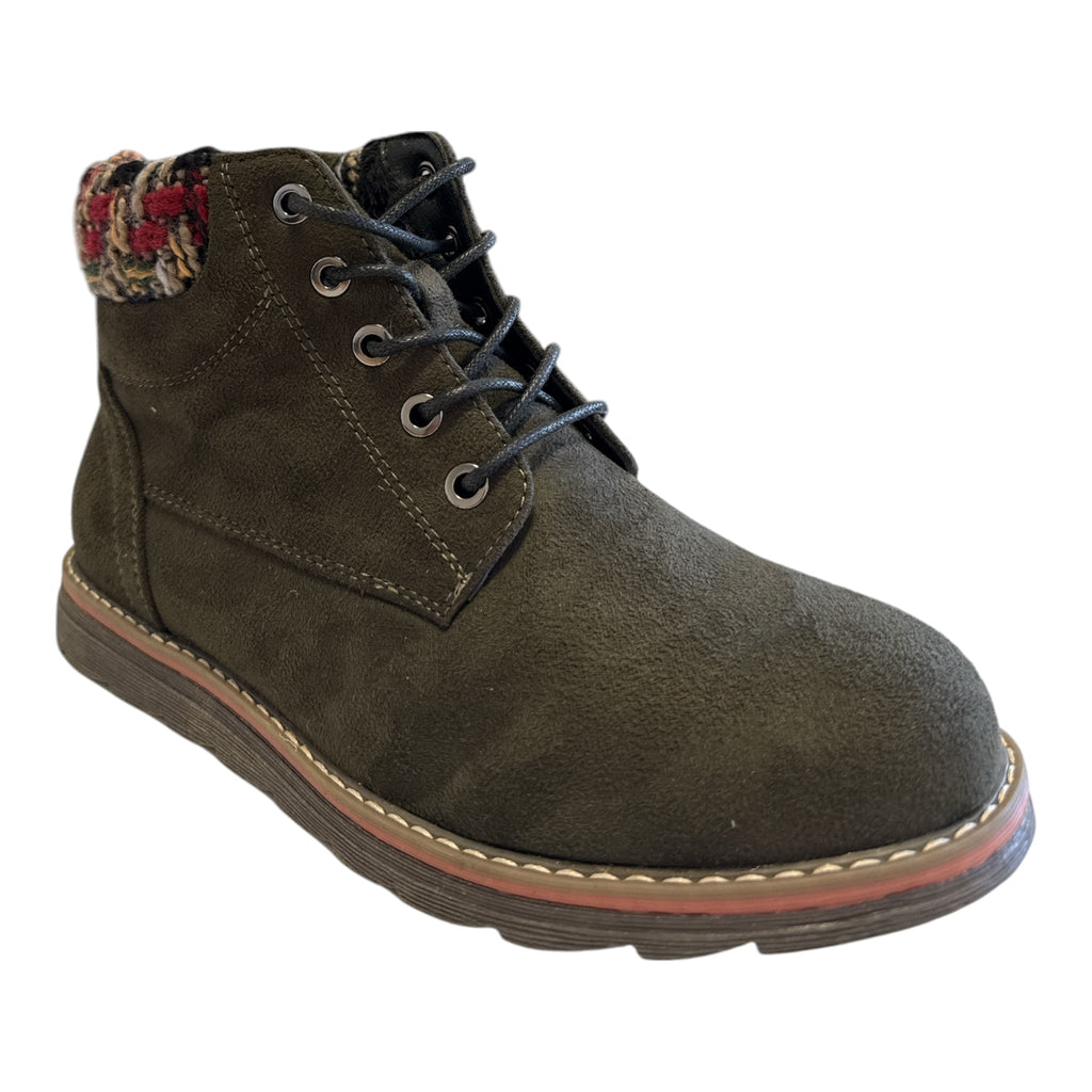 Lotus Sycamore Khaki Green  Ankle Boots