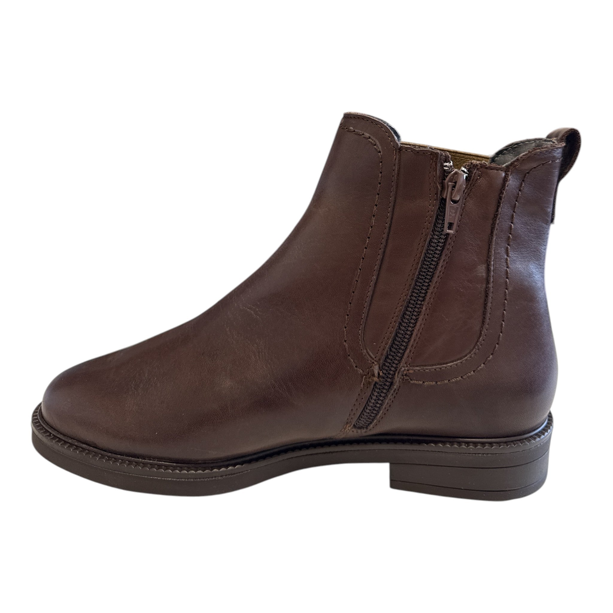 Pitillos Brown Leather Chelsea Boots 11.584