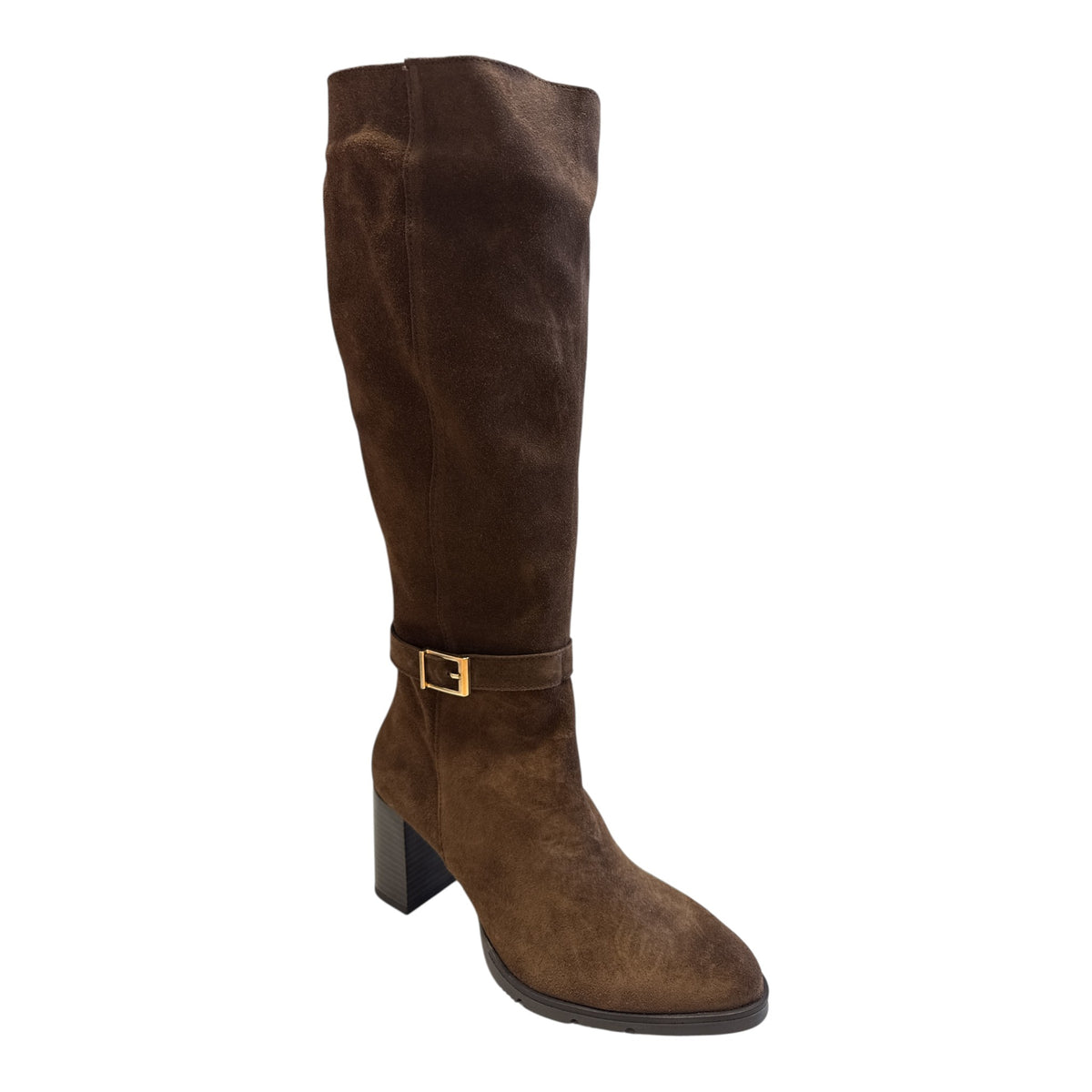 Pitillos Brown Suede Knee-High Boots 30542