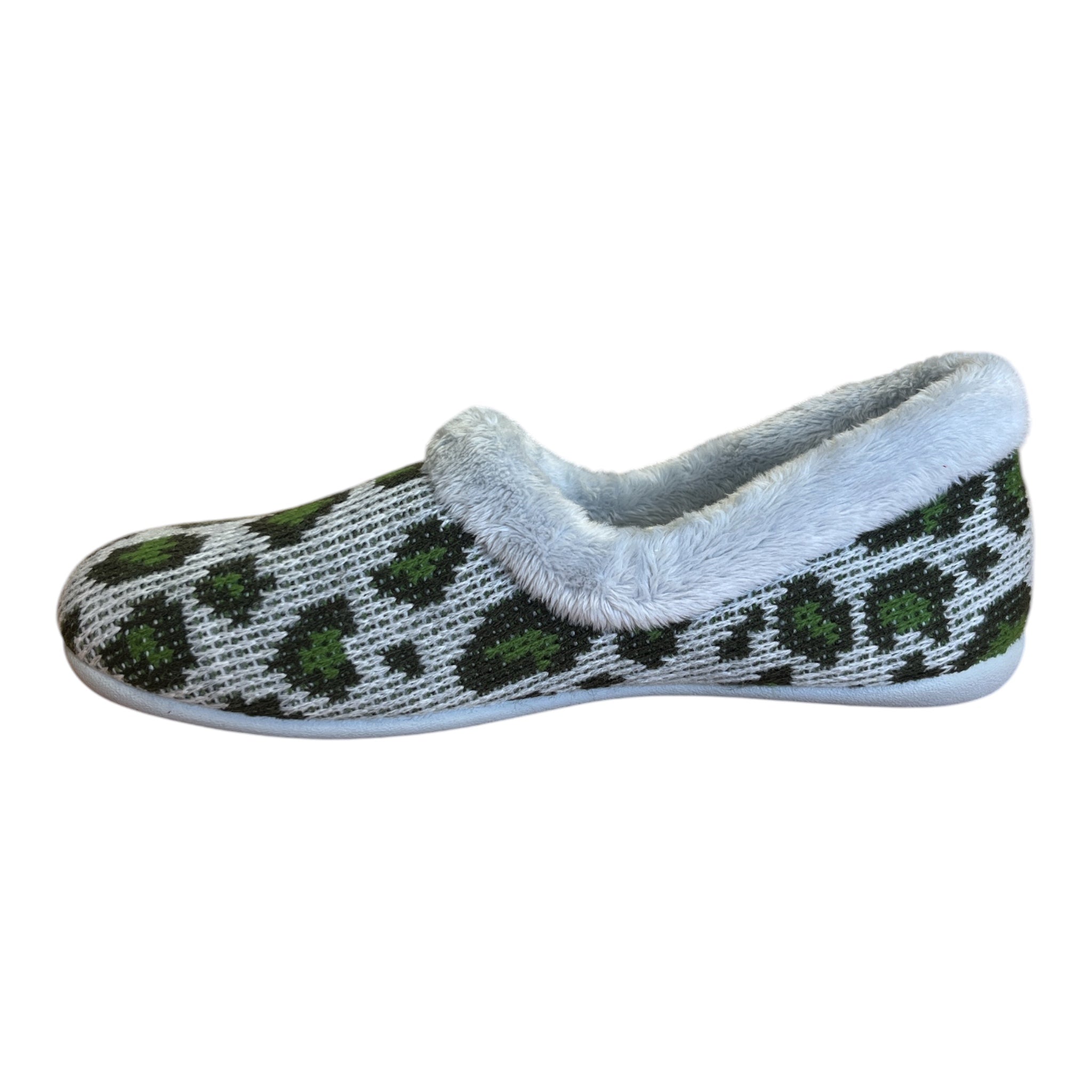 Lotus Feliciana Grey Slippers