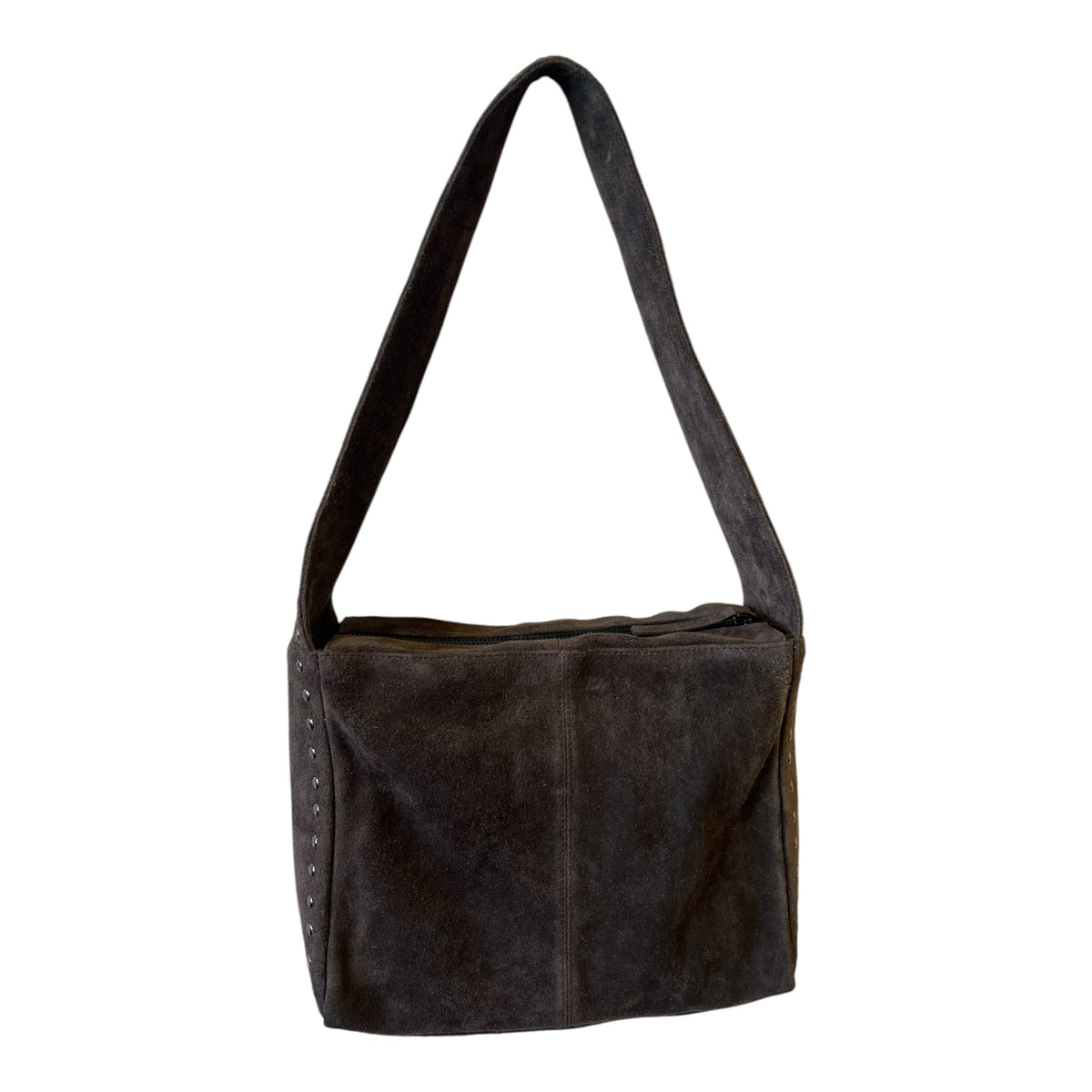 Lotus Colette Brown Suede Handbag
