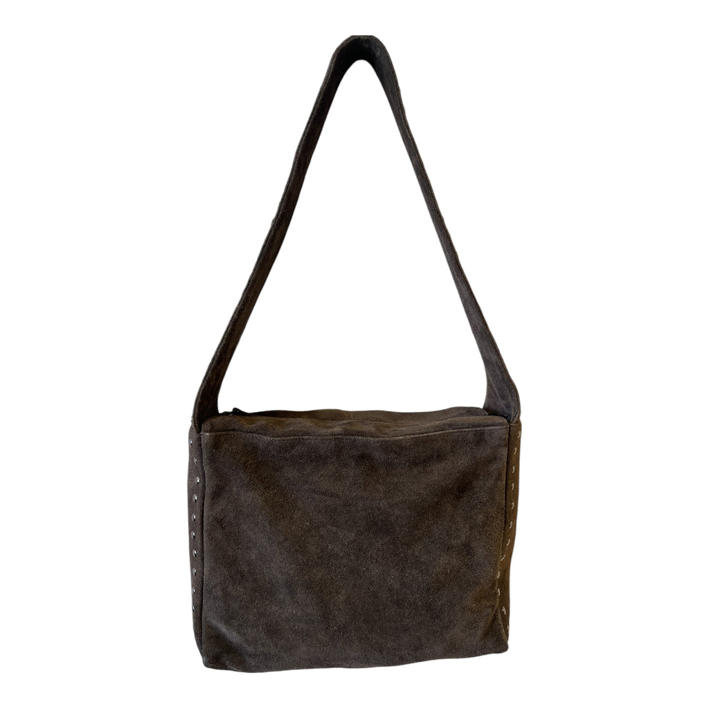 Lotus Colette Brown Suede Handbag