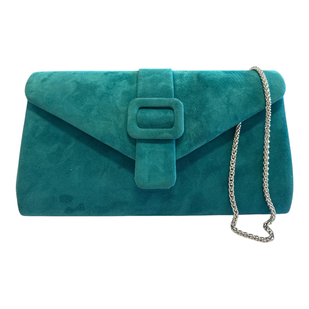 Lotus Quinn Teal Low Heeled Court Shoes