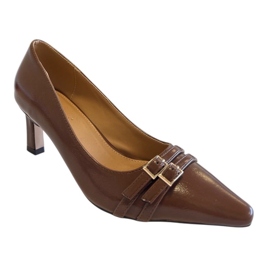 Lotus Annalise Brown  Court Shoes